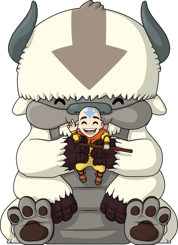 Appa and Aang 1ft