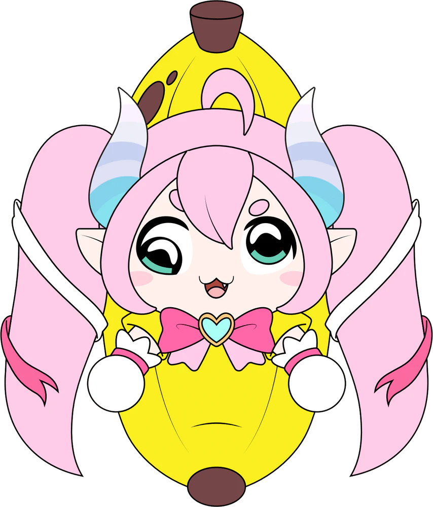 Banana Chibidoki Plush (9in)