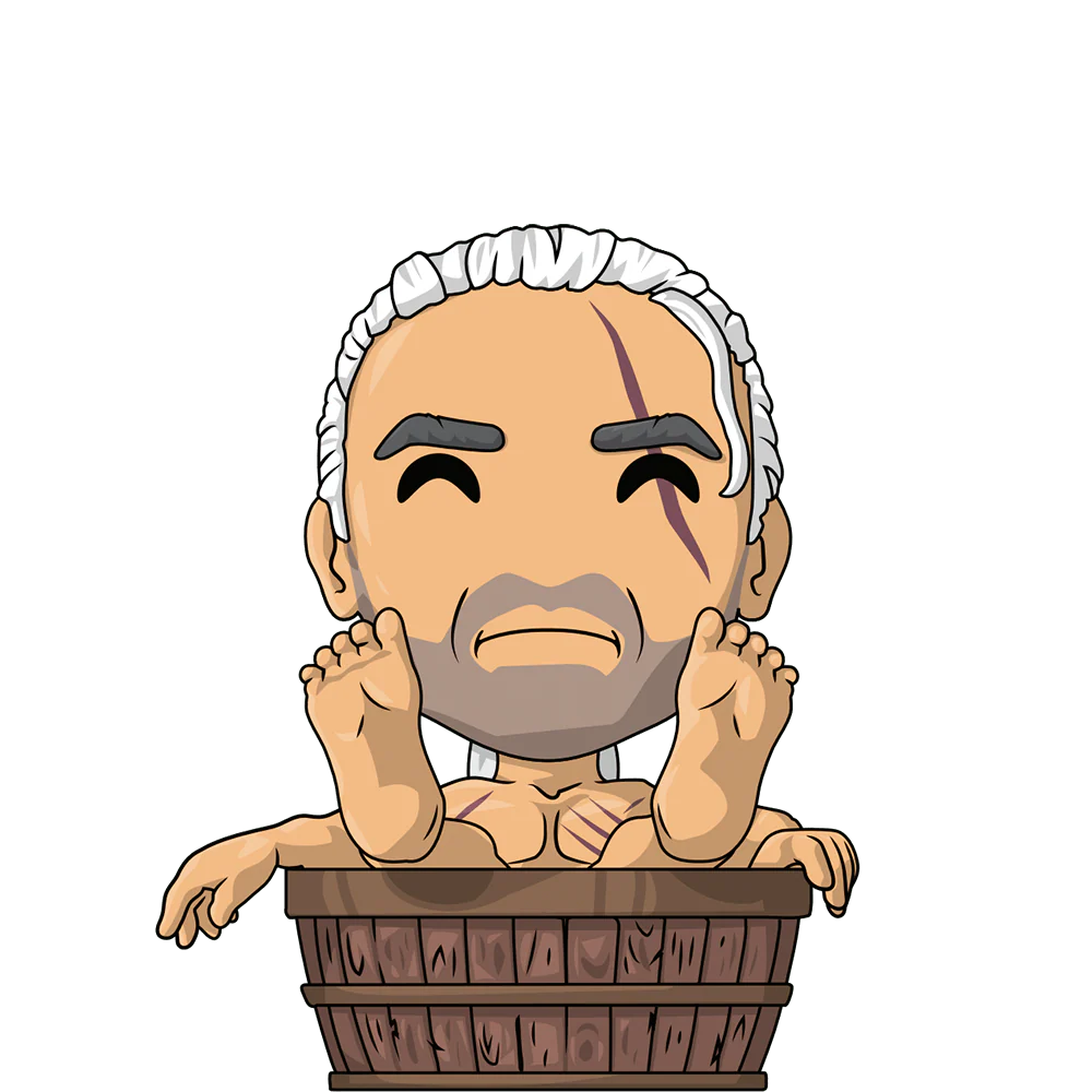 Bathtub Geralt