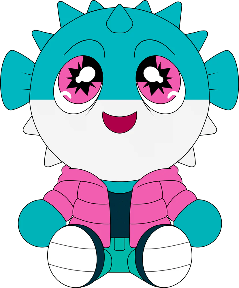Big Puffer Plush (9in)