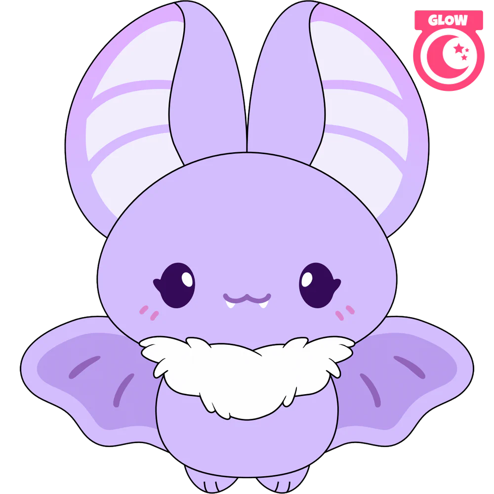 Bitty Bat Keychain (5in)
