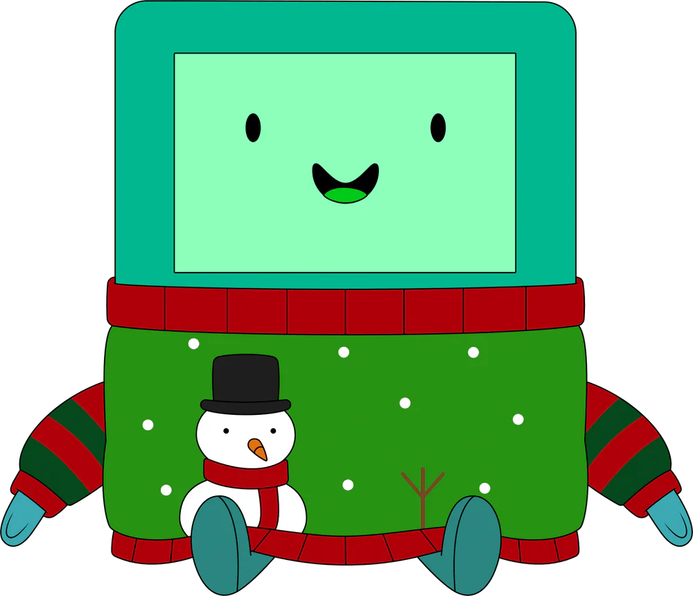 BMO Christmas Edition Plush (9in)