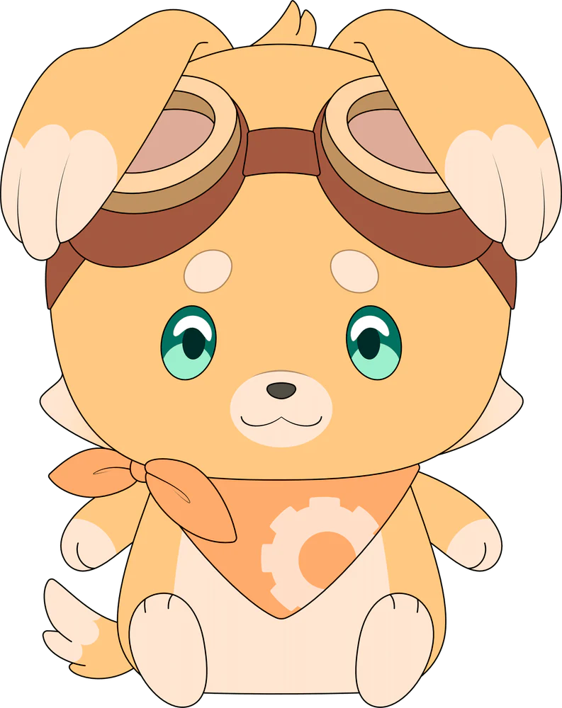 Bonnie Barkswell Plush (9in)