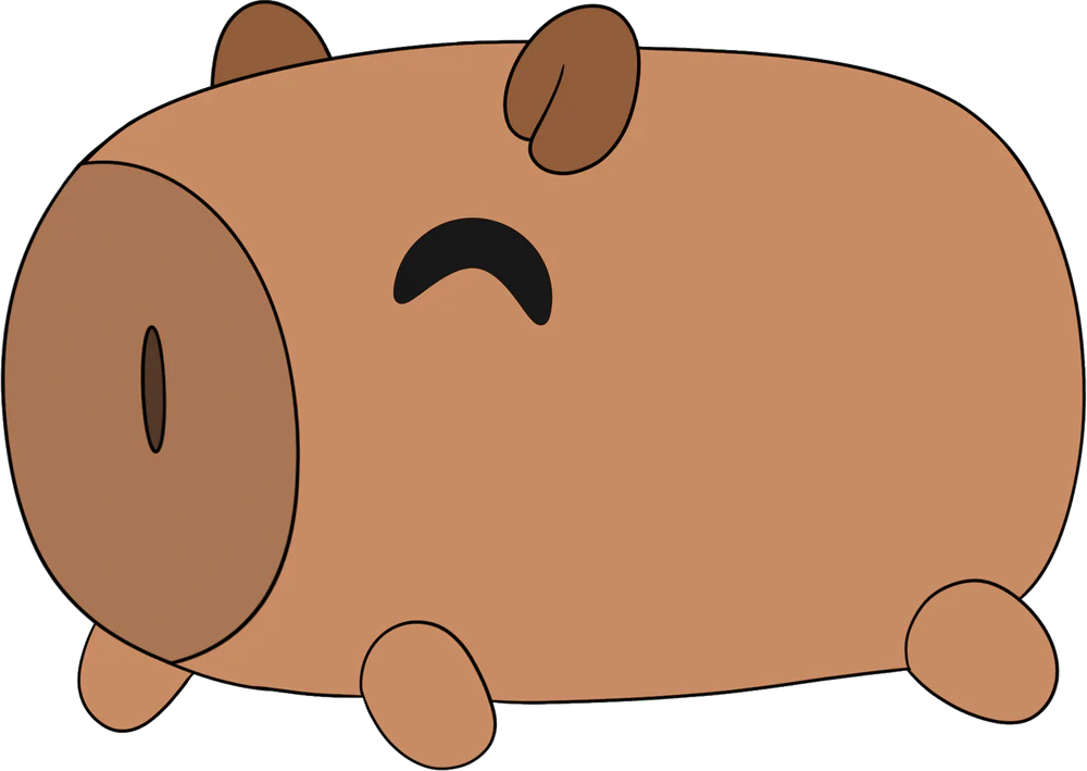 Capybara Pillow (1ft)