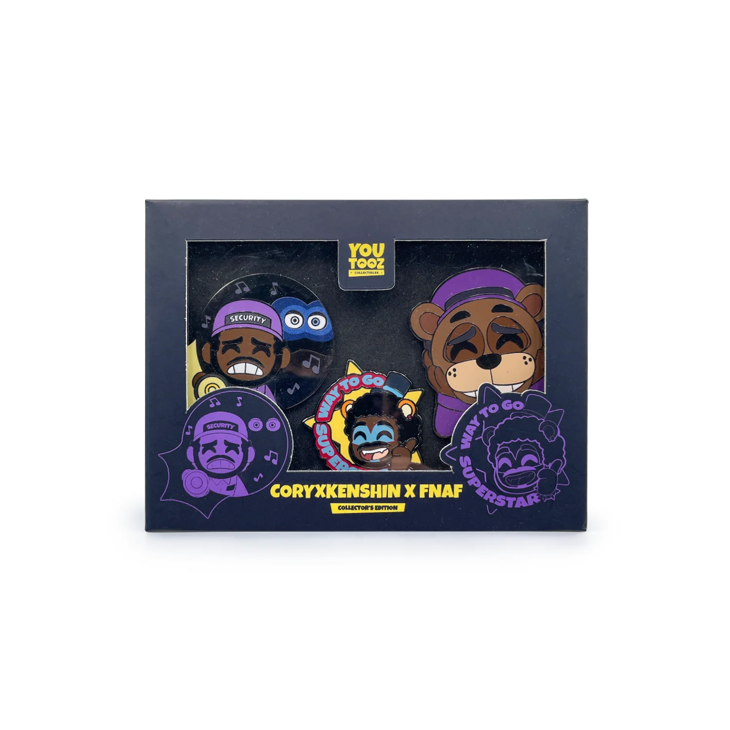 CoryxKenshin x FNAF Pin Set - Image 2