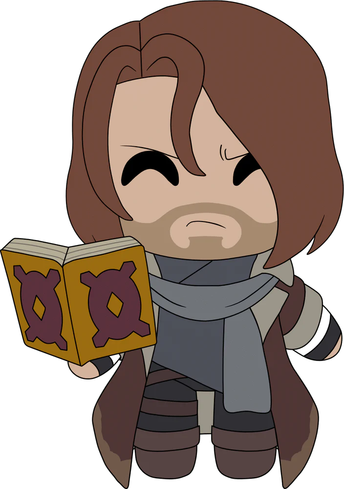 Critical Role: Mighty Nein Animated Series Caleb Plush (9in)
