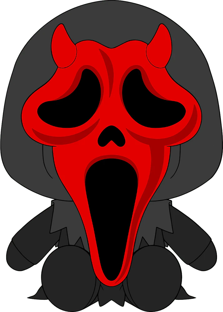 Devil Face Plush (9in)