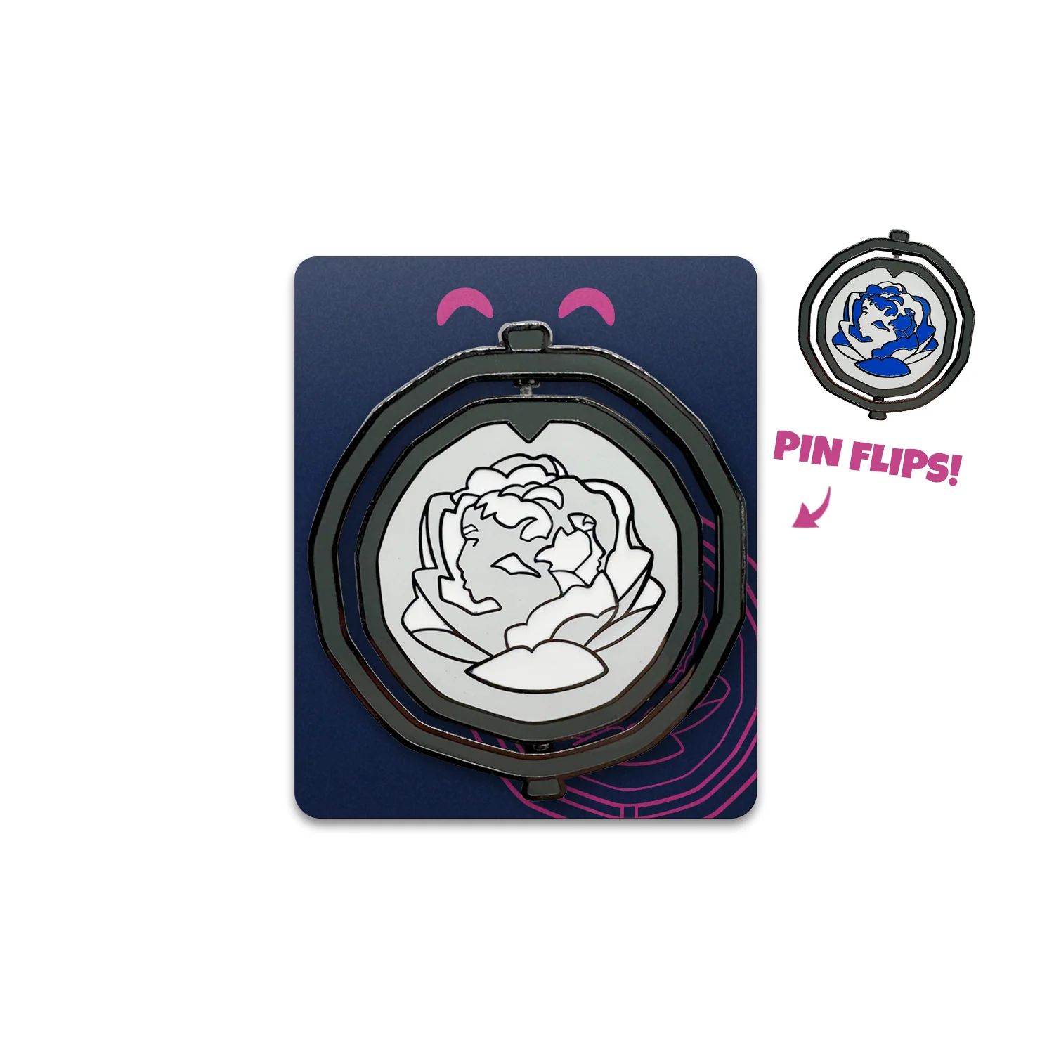 Ekko & Powder Pendant Pin - Image 4