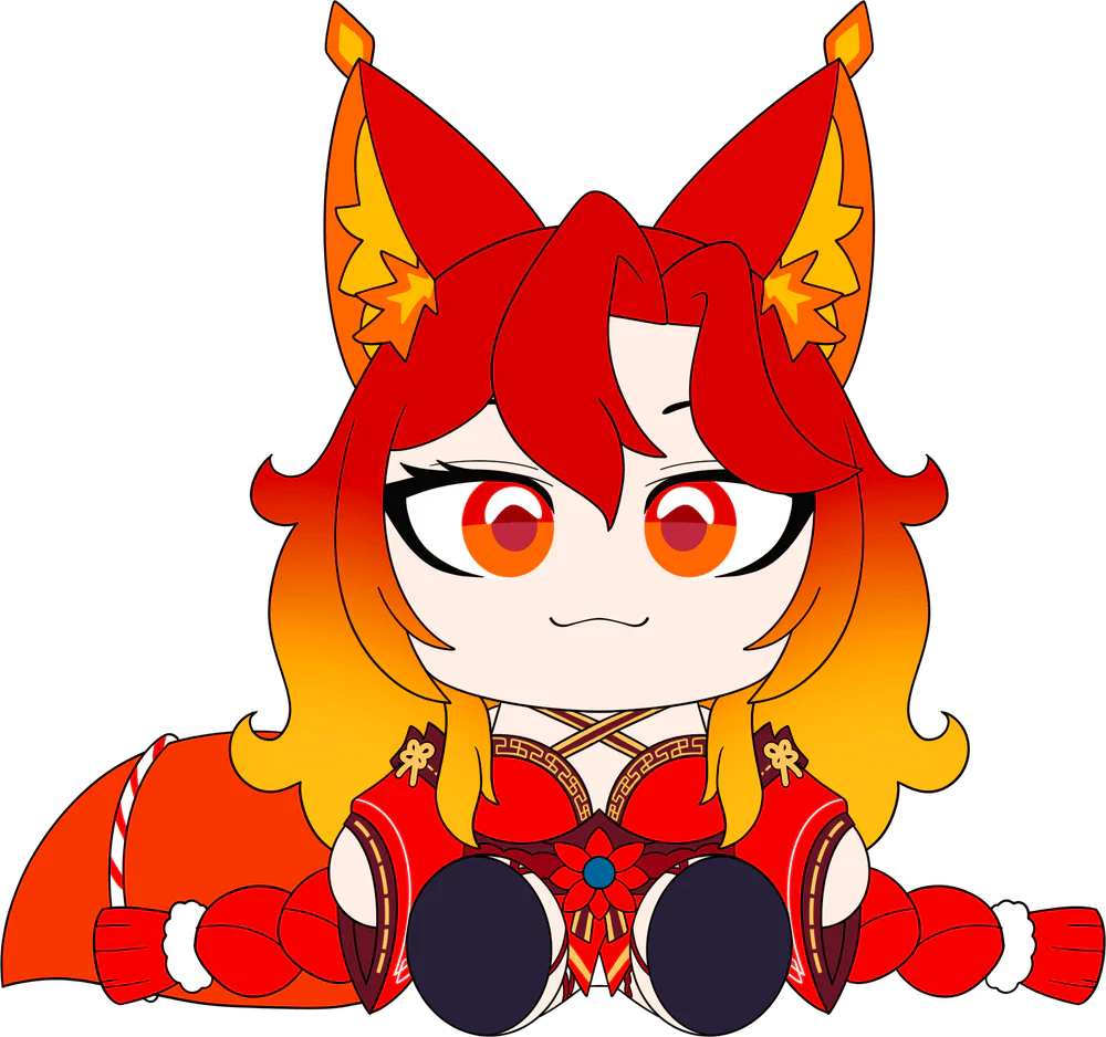 Fire Smug Alana Plush (9in)