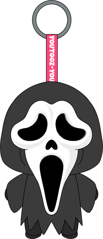 Ghost Face Keychain (5in)