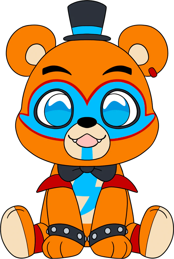Glamrock Freddy Sit Plush (9in)