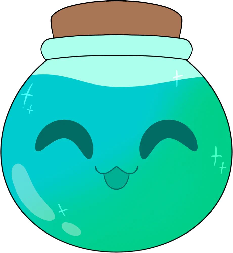 Halloween Potion Stickie (6in)