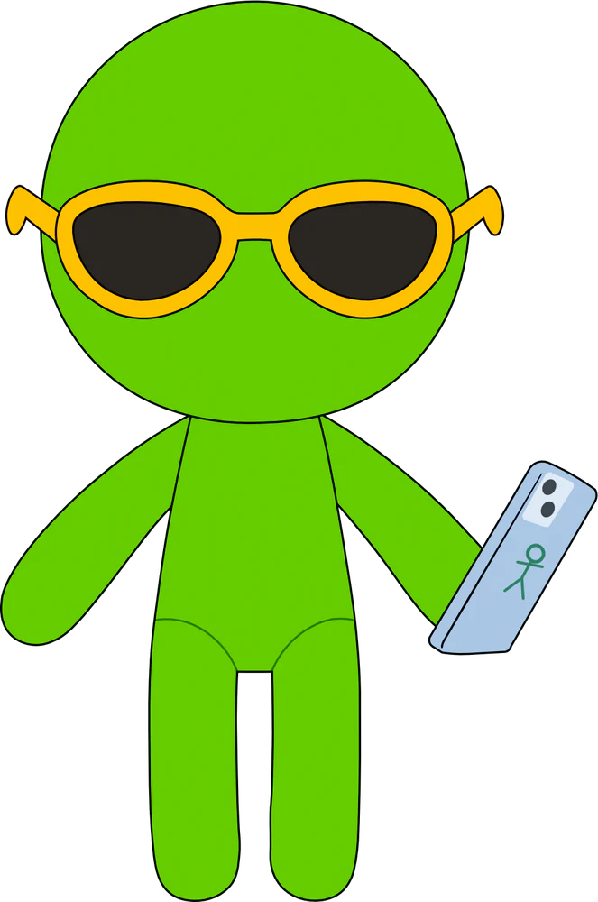 Influencer Green Plush (9in)
