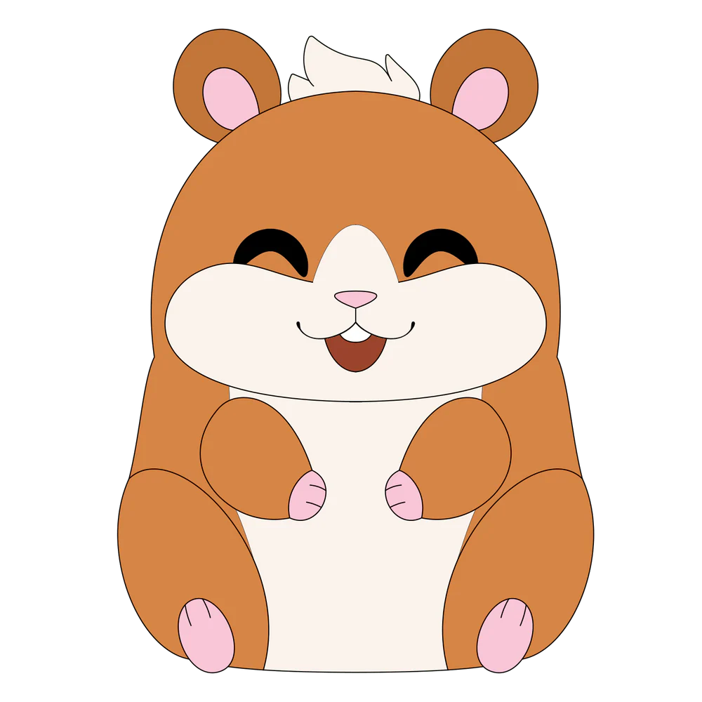Jamie the Hamster Plush (9IN)