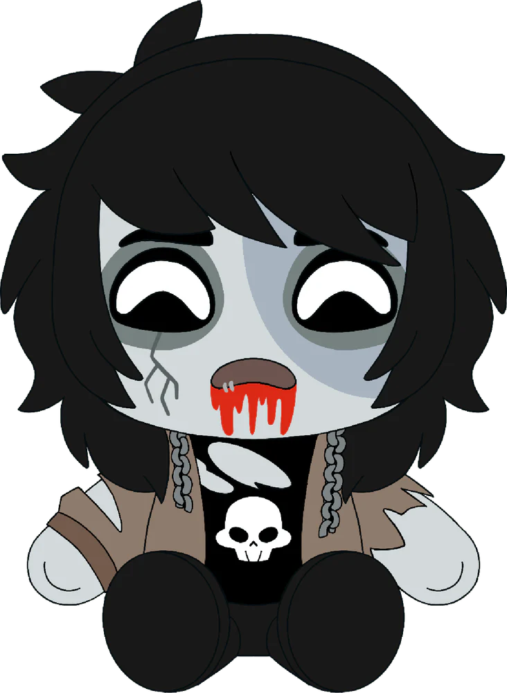 Johnnie Guilbert Zombie Plush (9in)