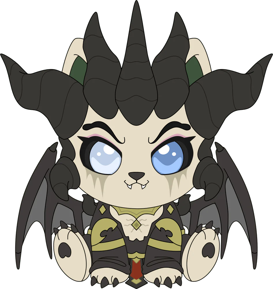 Kitty Lilith Plush (9in)