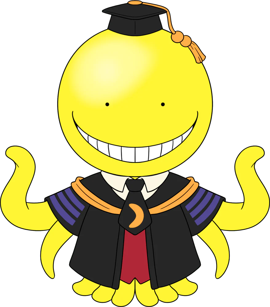 Koro Sensei Plush (9in)