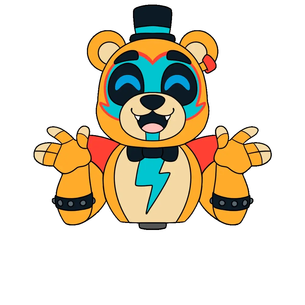 MatPat X FNAF Covered Pin