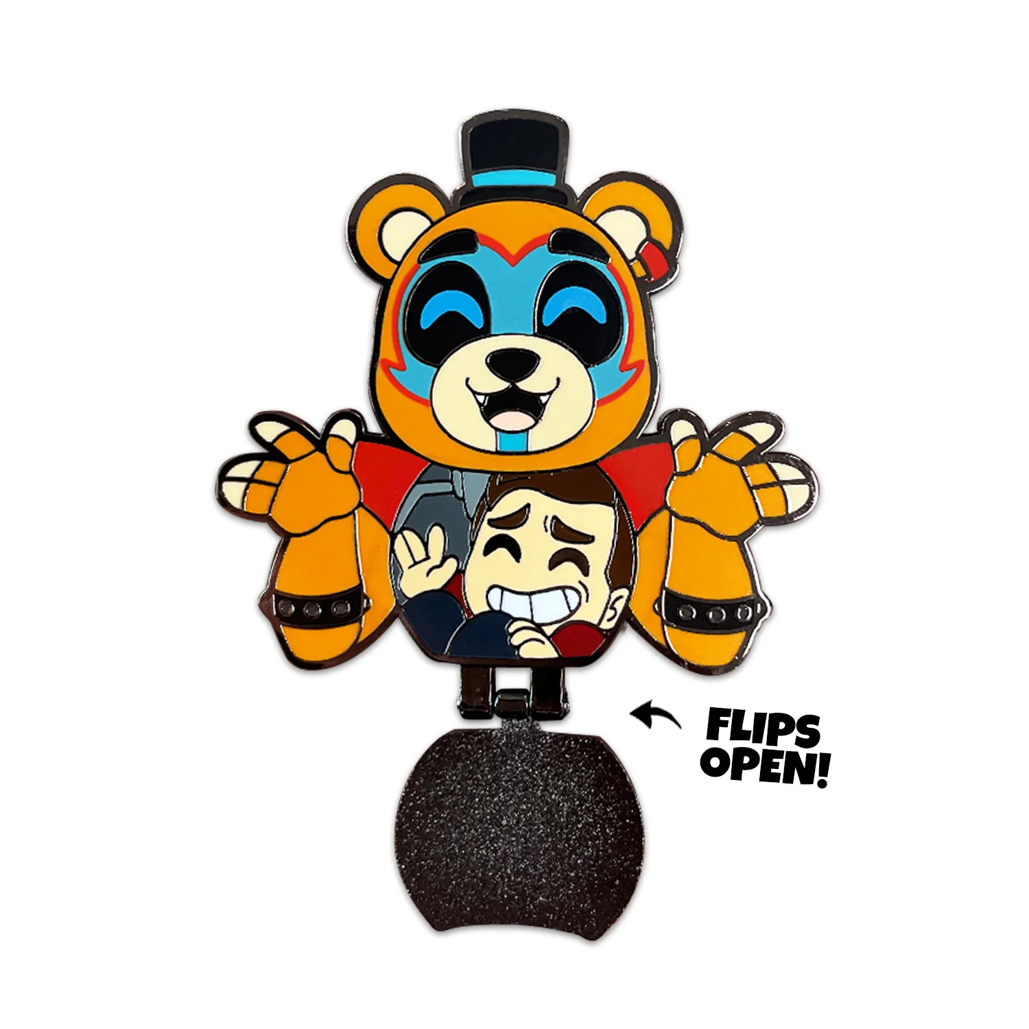 MatPat X FNAF Covered Pin - Image 3