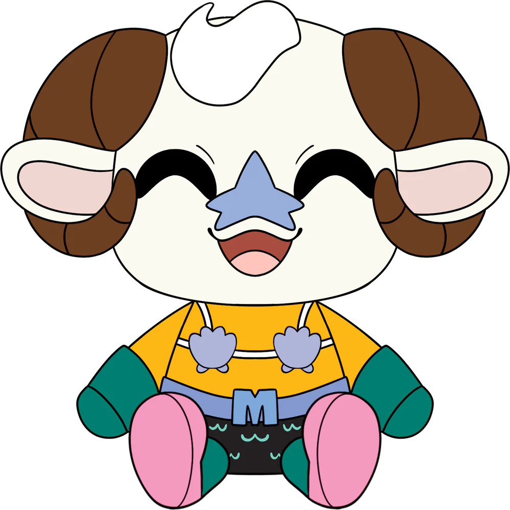 Mermaidman Rammie Plush (9in)
