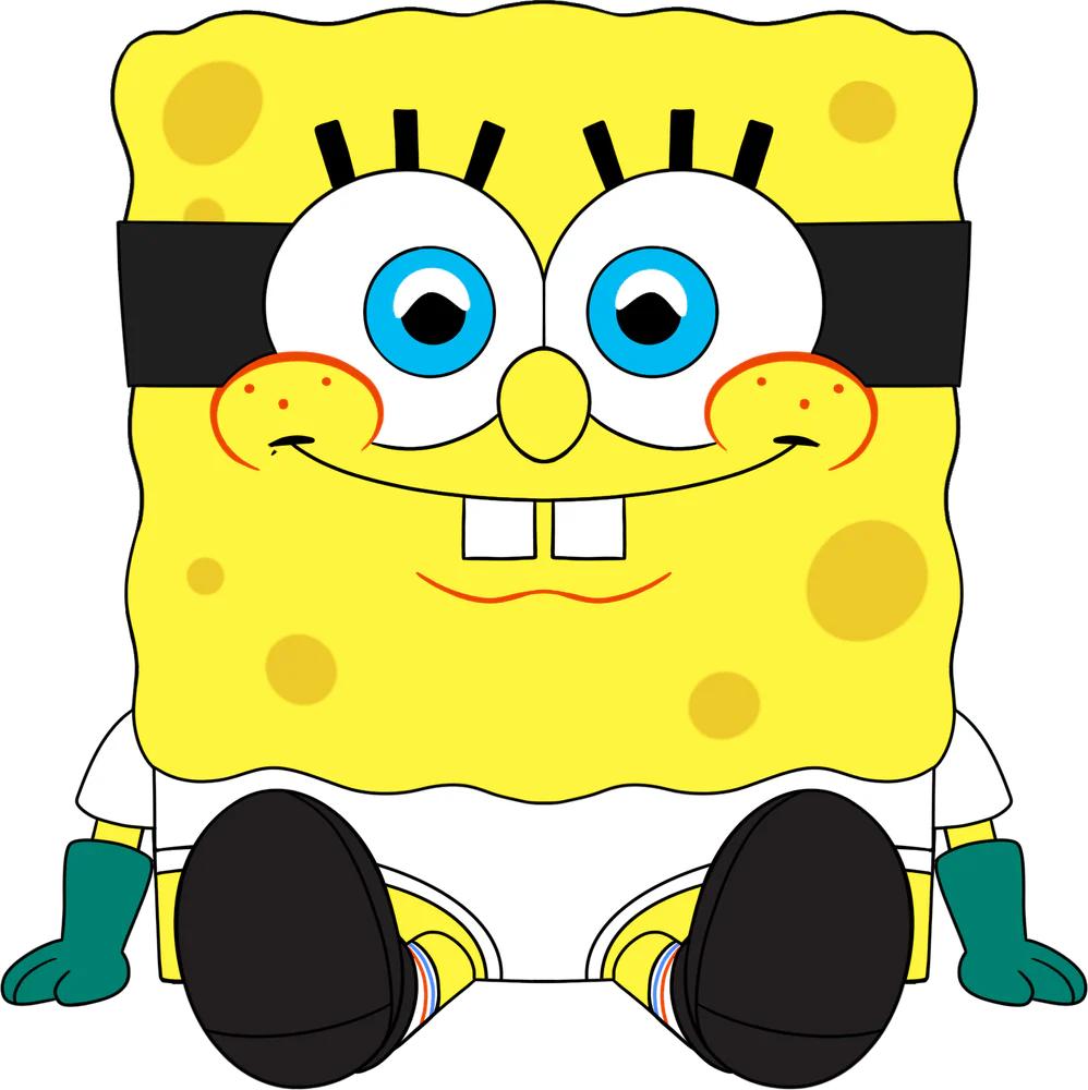 Mermaidman SpongeBob Plush (9in)