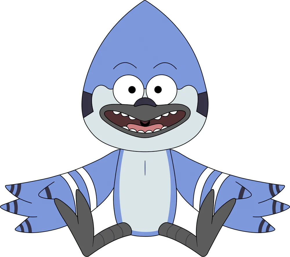 Mordecai Plush (9in)