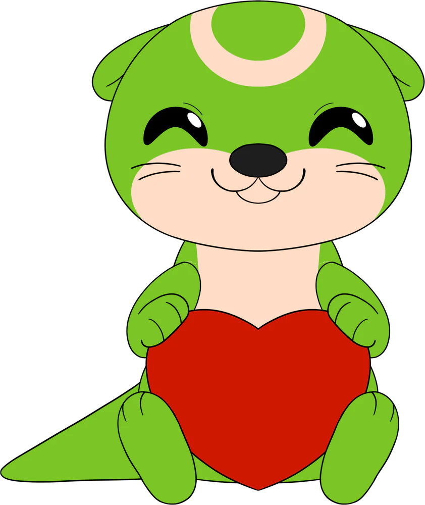 Otz Heart Plush (9in)