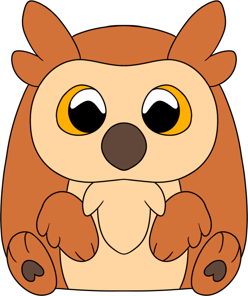 Owlbear Keychain Plush (5in)
