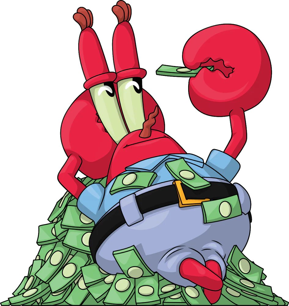 Pile O’Money Mr. Krabs