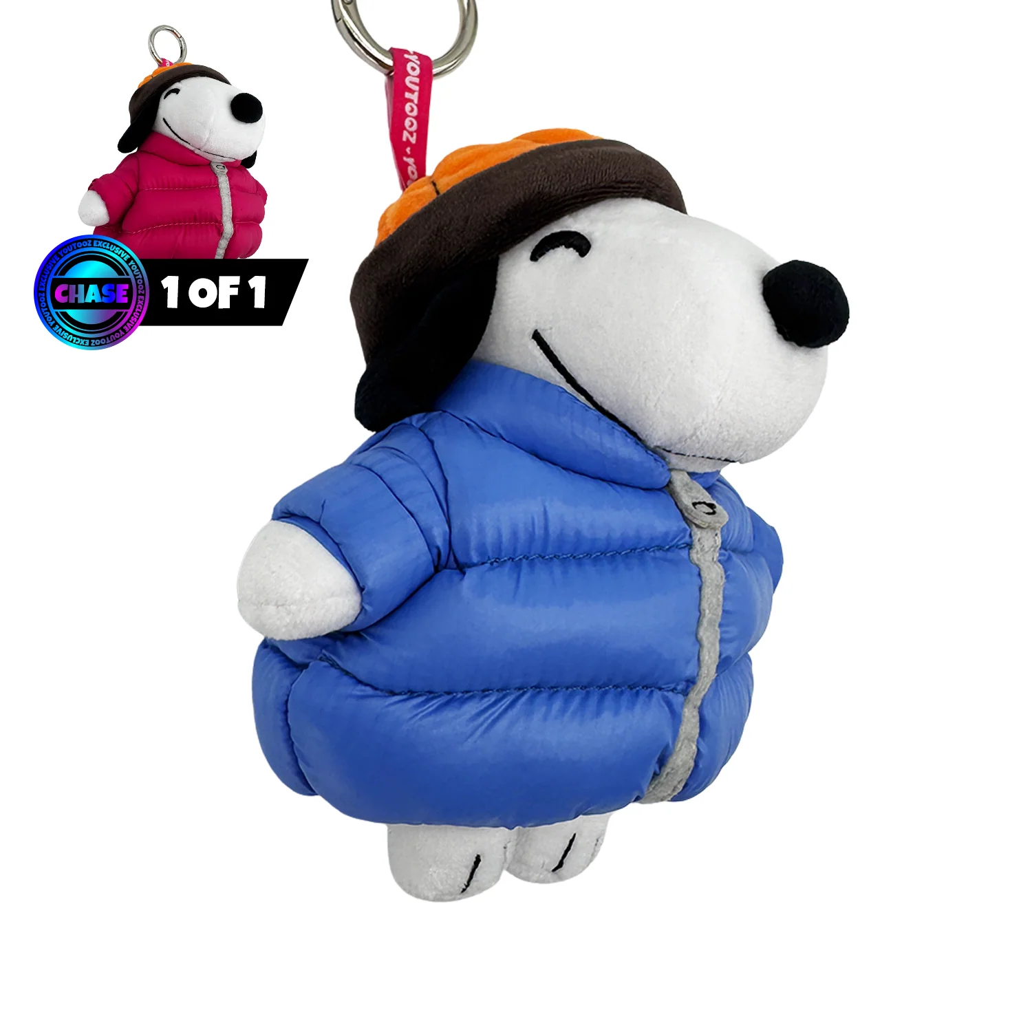 Puffer Jacket Snoopy Keychain (5in) - Image 3