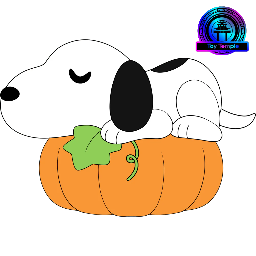 Pumpkin Snoopy Plush (9in)