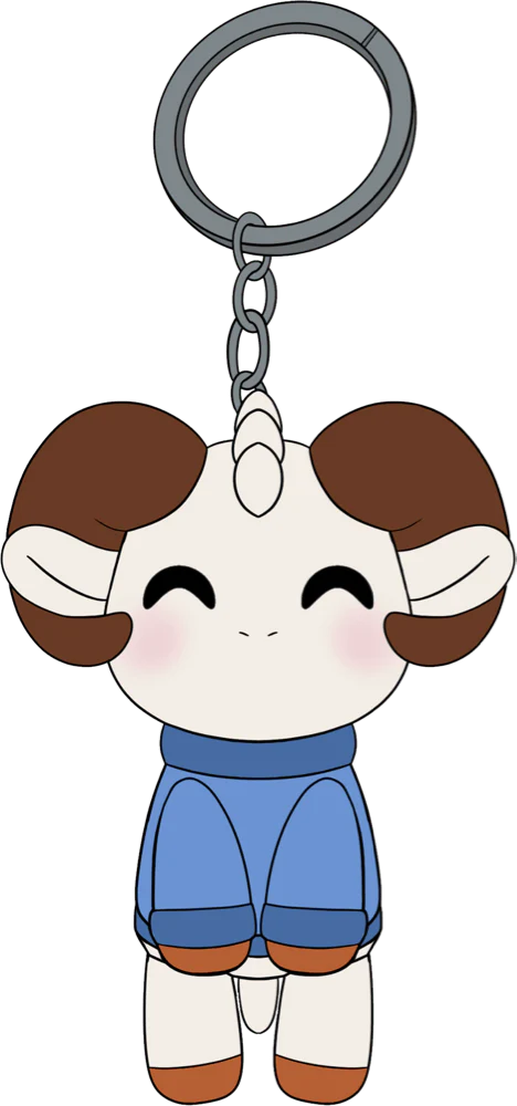 Rammie Keychain (6in)