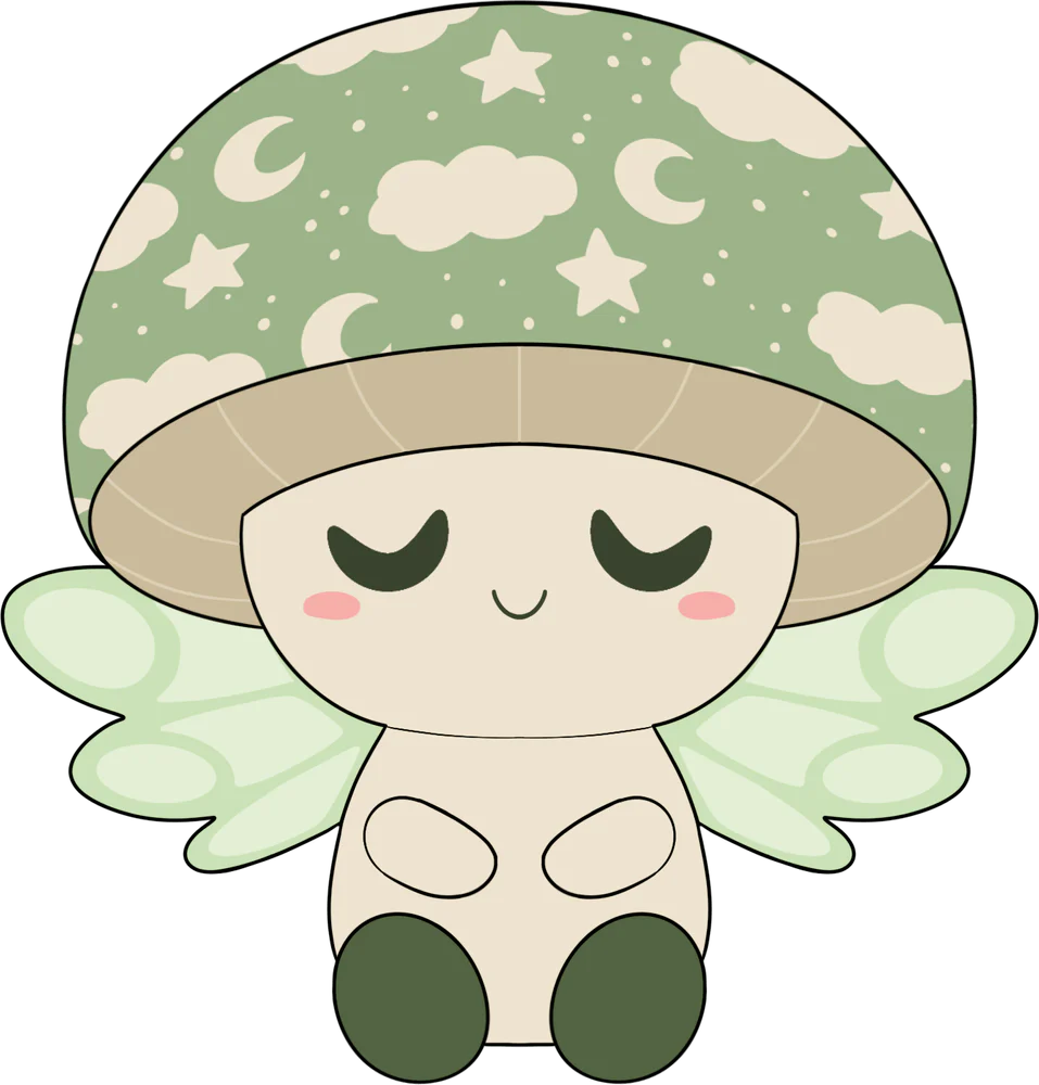 Snoozeshroom Plush (9in)