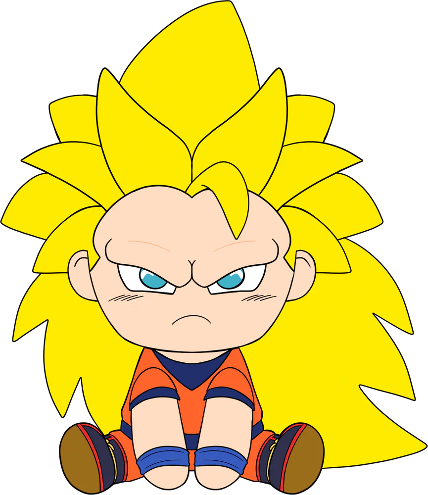 Super Saiyan Goku Plush (9in)