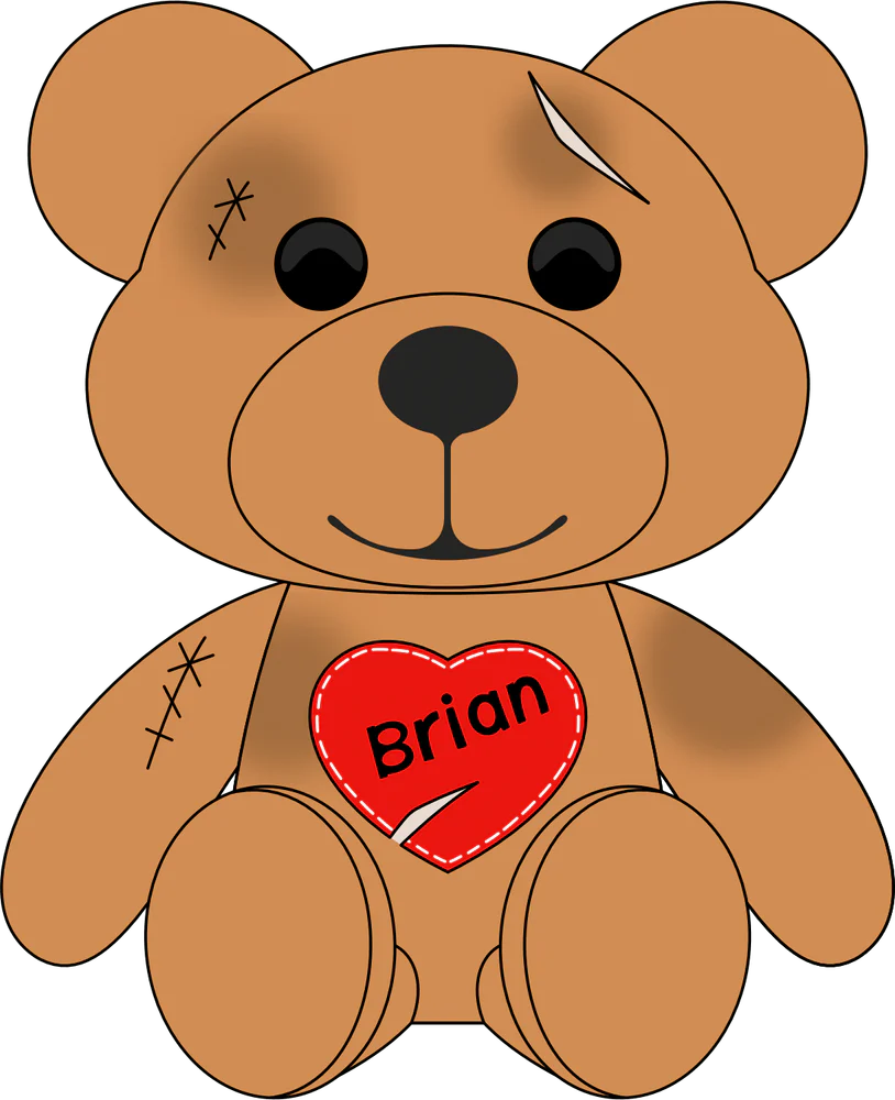 Teddy Bear Plush (9in)