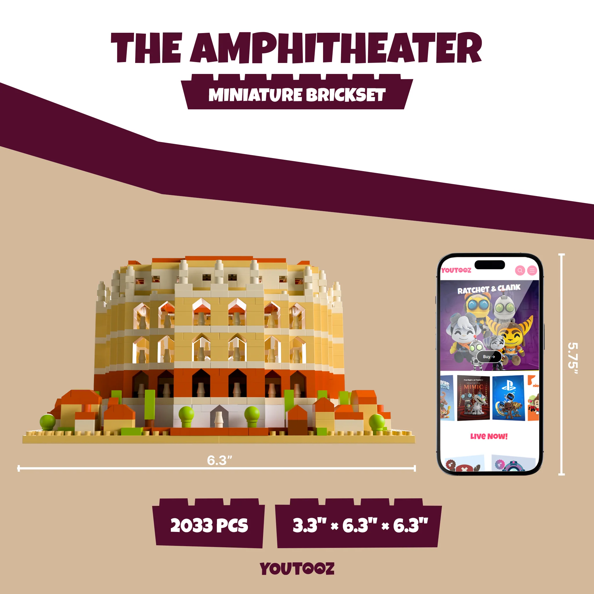 The Amphitheater Brickset - Image 2