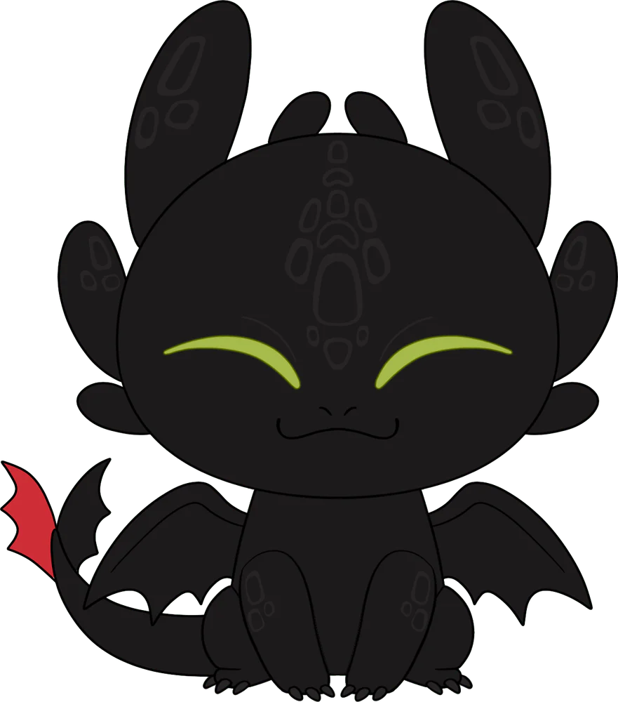 Toothless Plush (9in)