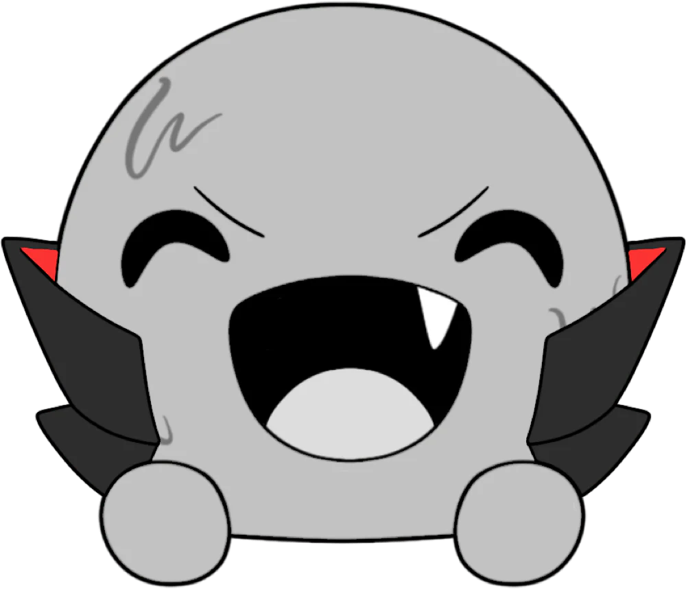 Vampire Slimecicle Stickie (6in)