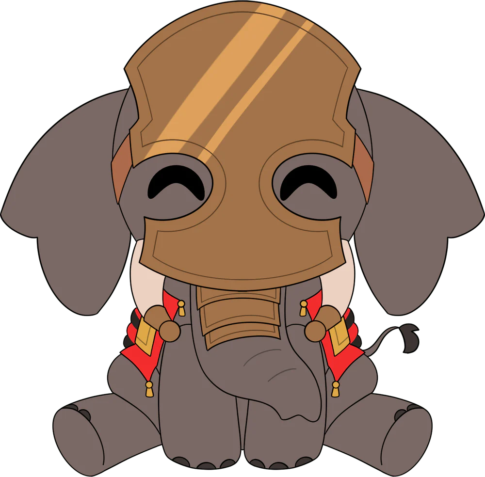 War Elephant Plush (9in)