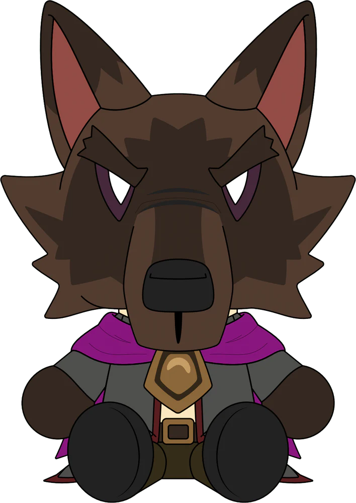 Wolfkin Student Plush (9in)